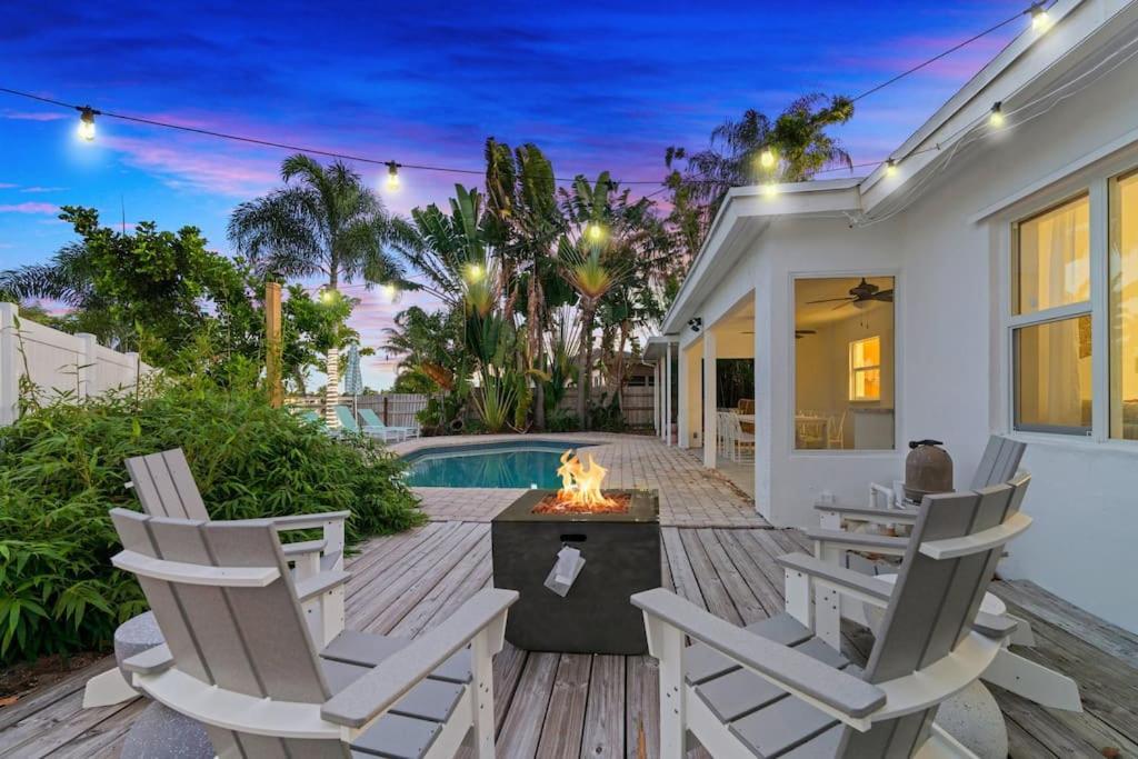 Waterfront-Heated Pool-Mini Golf-Game Room-2Mi Beach Fort Lauderdale Exterior photo
